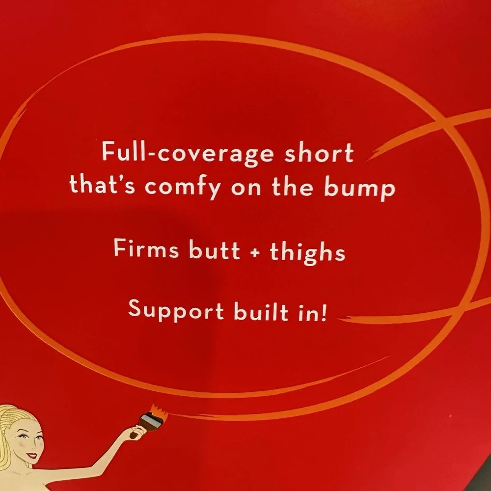 NEW Spanx Mama Tights Opaque All Day Smoothing And Support Very Black Size‎ A